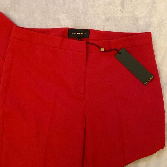 KOBI HALPERIN Alessandra Flat Front Ankle Length Dress Pant Sz 8 - Picture 7 of 11